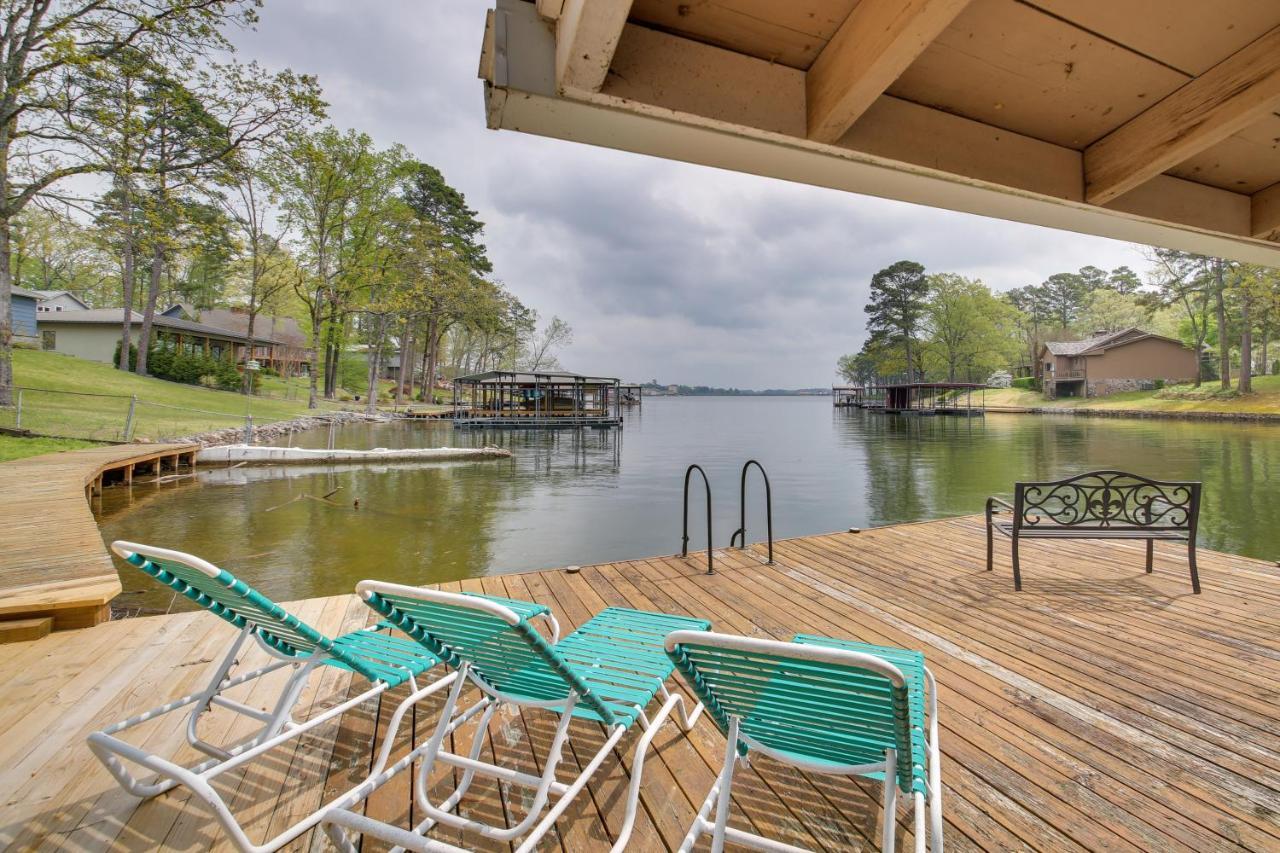 فيلا Cozy Lake Cabin With Dock In Hot Springs Natl Park Lake Hamilton المظهر الخارجي الصورة