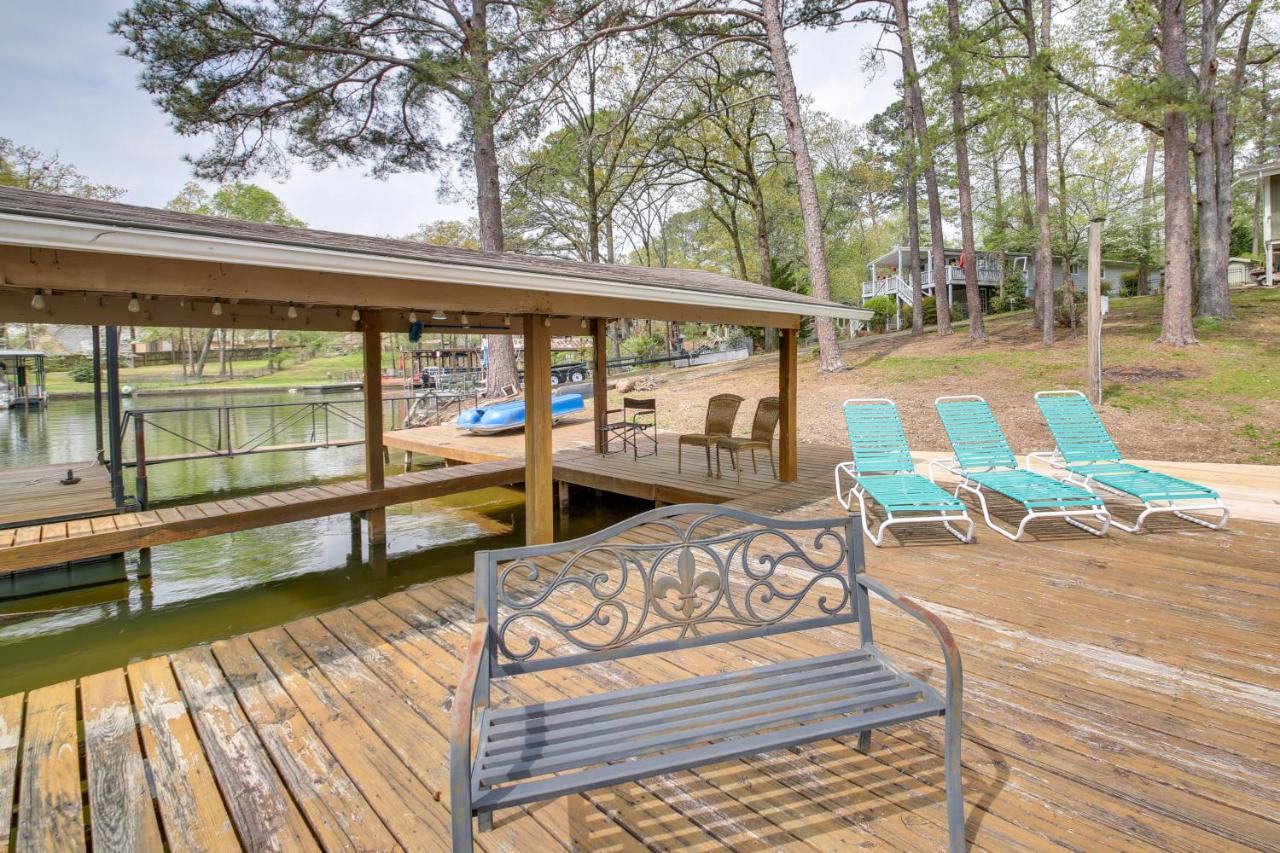 فيلا Cozy Lake Cabin With Dock In Hot Springs Natl Park Lake Hamilton المظهر الخارجي الصورة