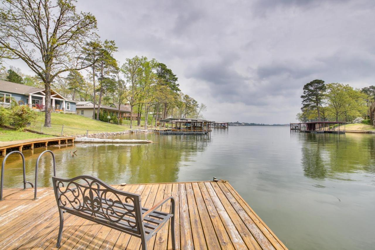 فيلا Cozy Lake Cabin With Dock In Hot Springs Natl Park Lake Hamilton المظهر الخارجي الصورة