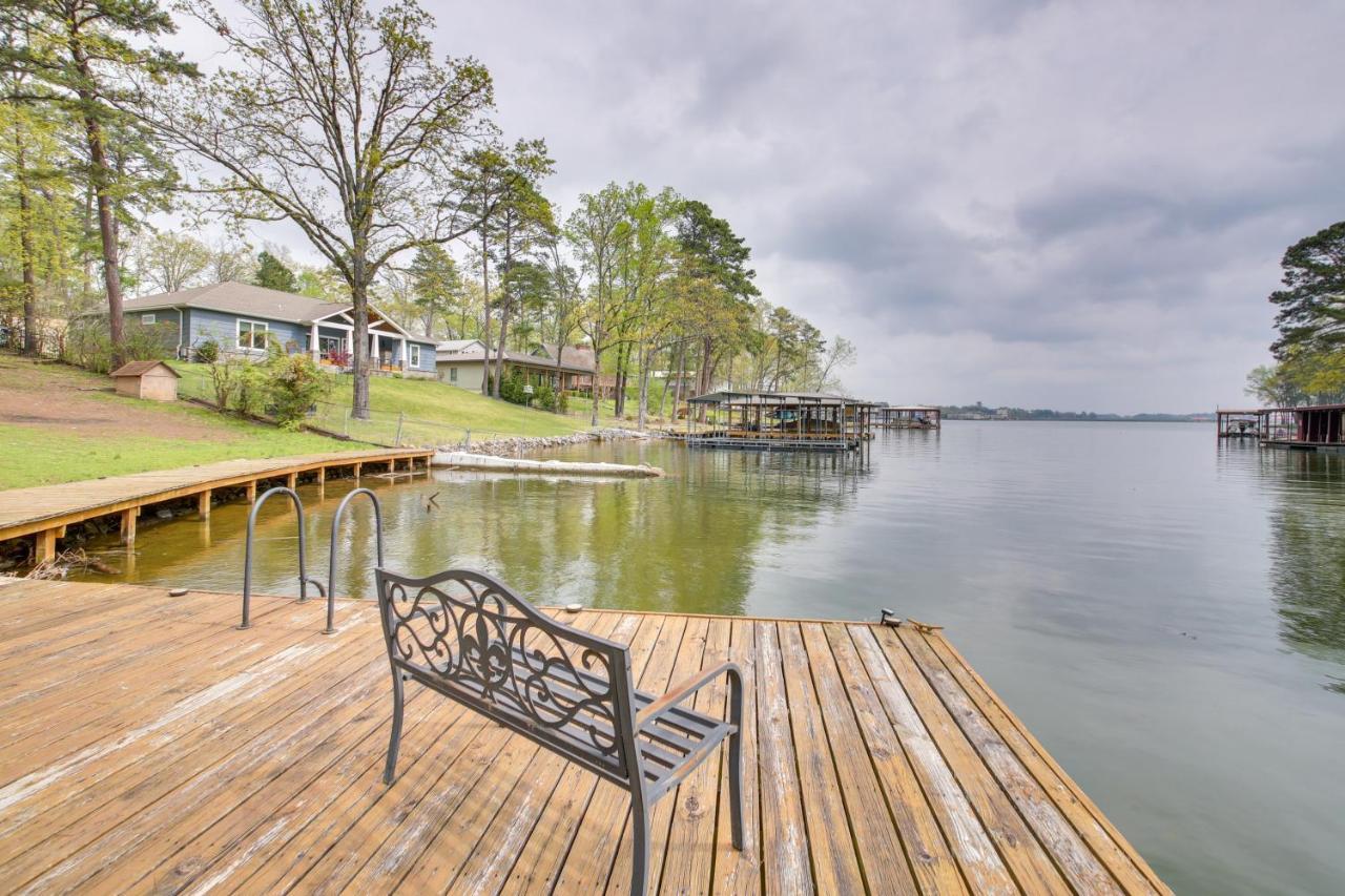 فيلا Cozy Lake Cabin With Dock In Hot Springs Natl Park Lake Hamilton المظهر الخارجي الصورة