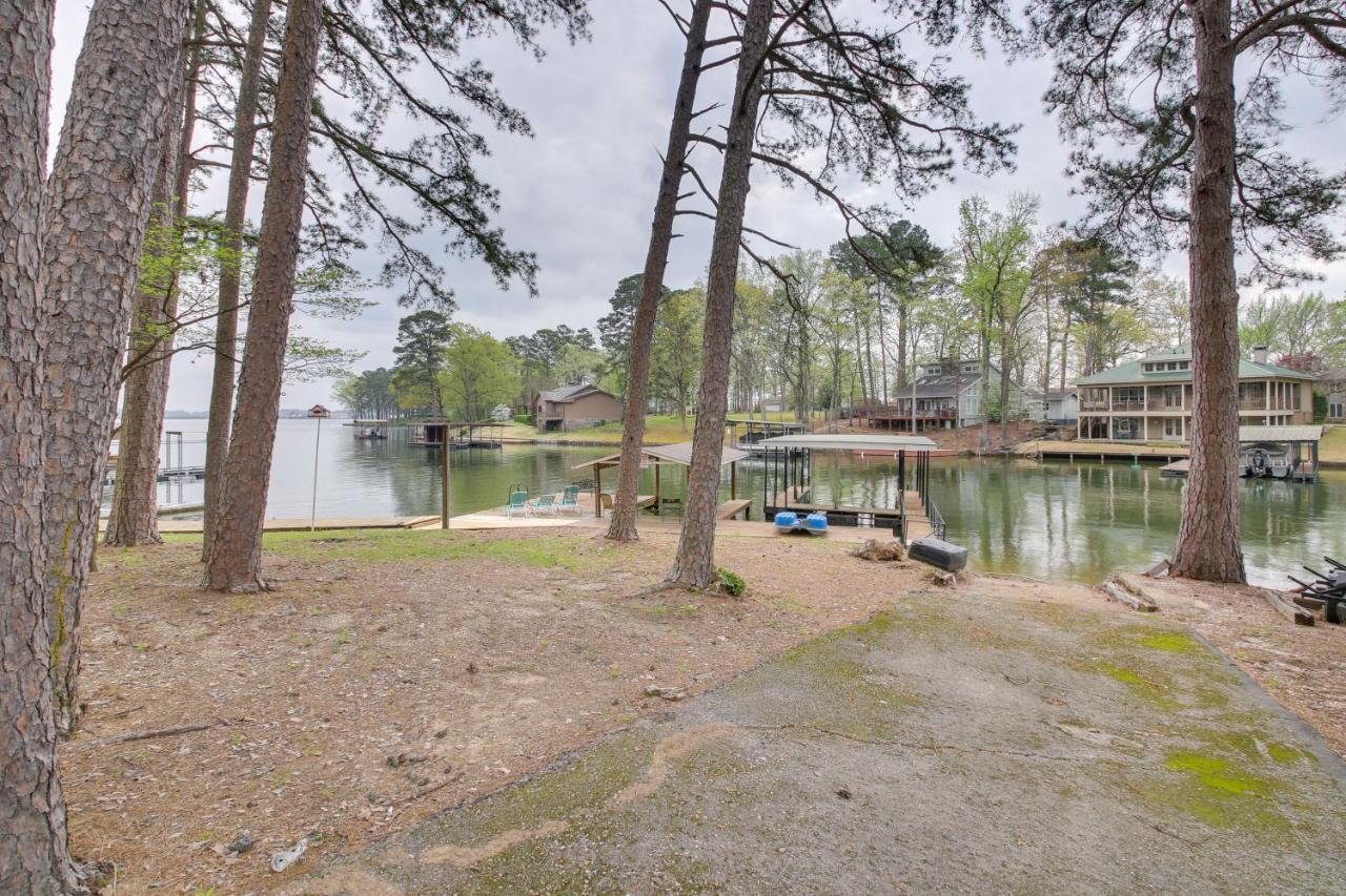 فيلا Cozy Lake Cabin With Dock In Hot Springs Natl Park Lake Hamilton المظهر الخارجي الصورة