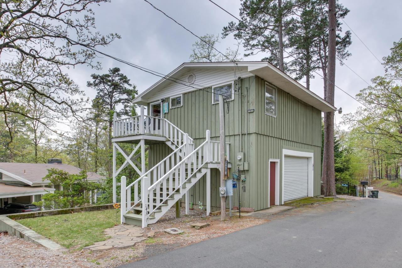 فيلا Cozy Lake Cabin With Dock In Hot Springs Natl Park Lake Hamilton المظهر الخارجي الصورة